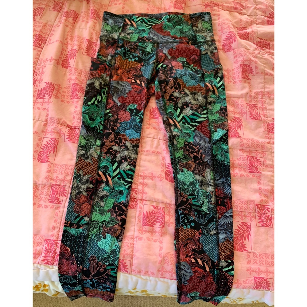 lululemon fast and free 7/8 legging sz 6